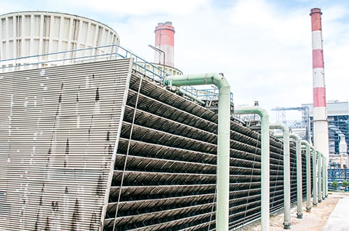 power plant cooling tower