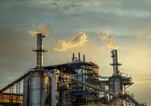 Ethanol Plant at Dusk